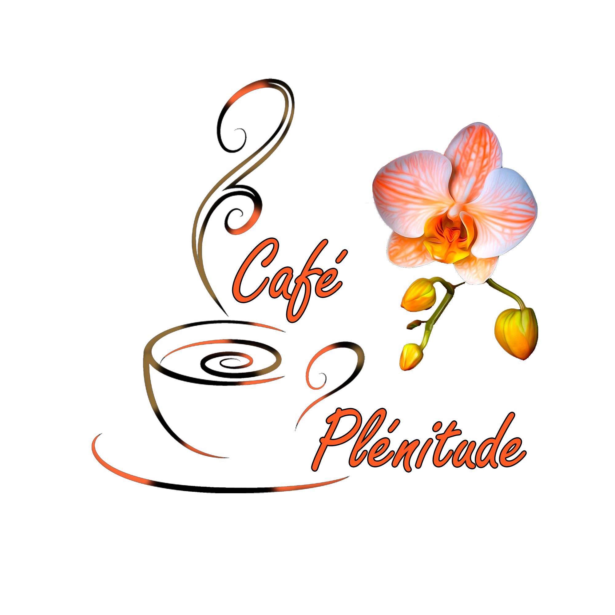 LOGO Café plenitude Sans fond